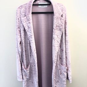 Crescent Drive - Pink, Crushed Velvet Blazer